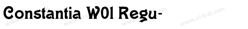 Constantia W01 Regu字体转换 Constantia W01 Regu字体转换